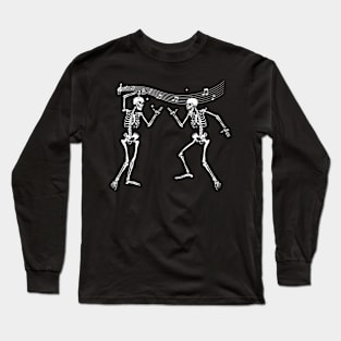 dancing skeletons Long Sleeve T-Shirt